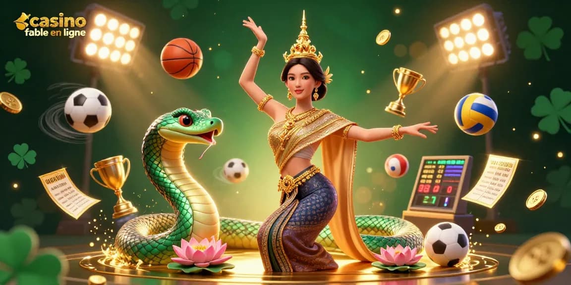 Vivez l'excitation du casino fiable en ligne avec une illustration 3D captivante mettant en avant des éléments dynamiques.