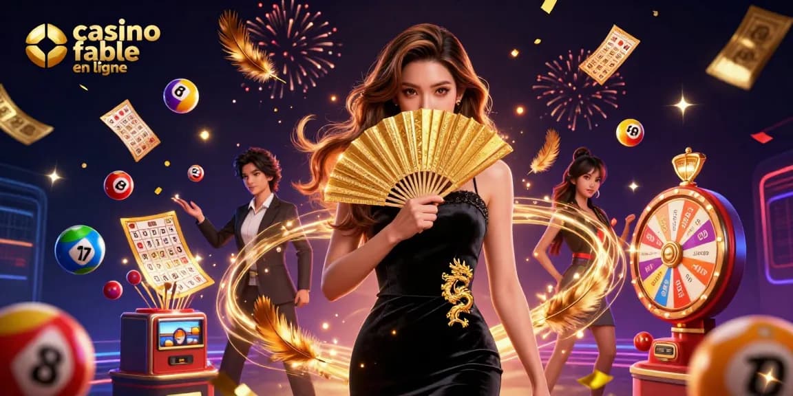 Explorez le monde vibrant des casinos fiables en ligne montrant des éléments de jeu palpitants et un design captivant.