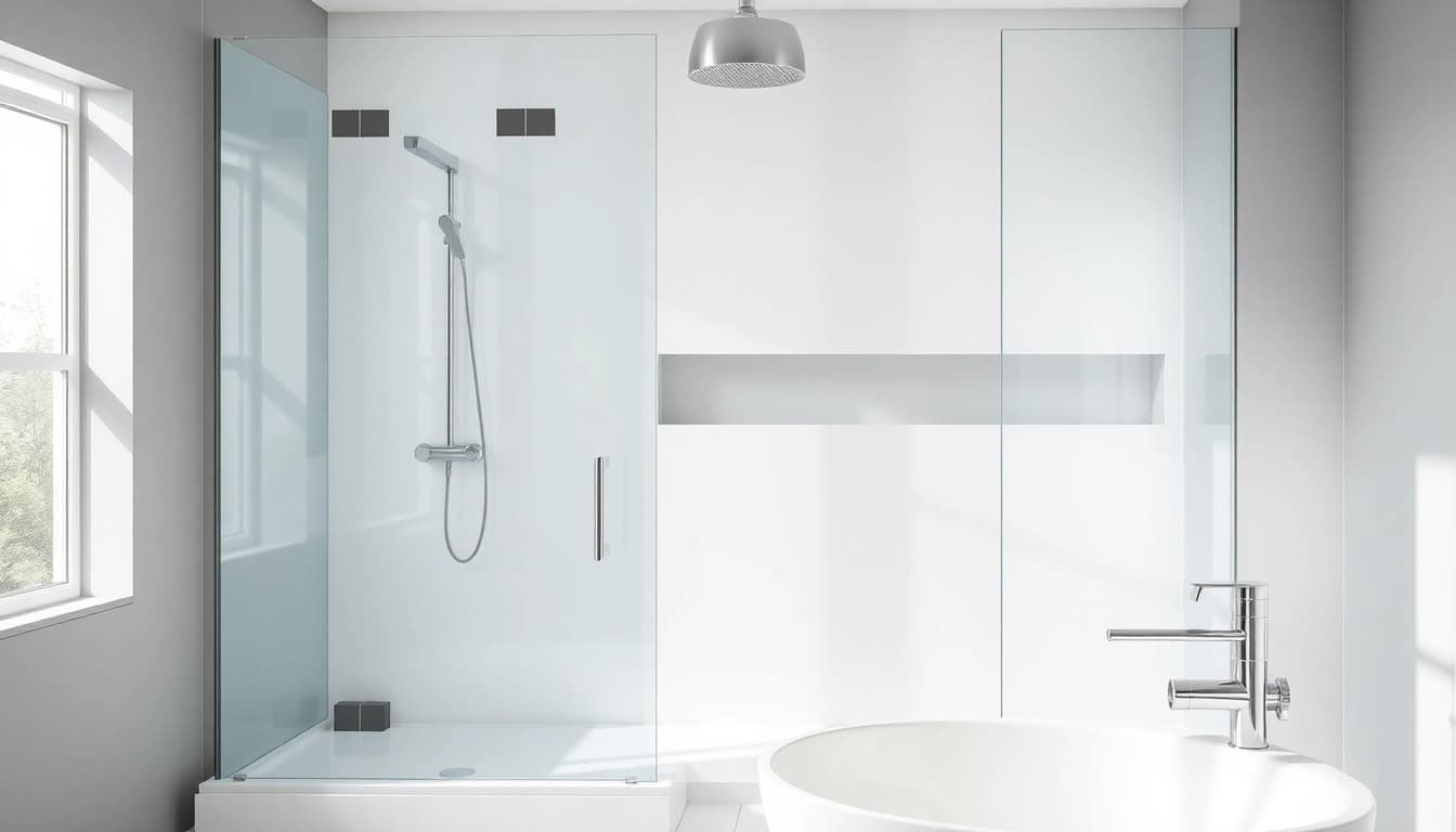 Installer une paroi de douche à l'italienne rend votre salle de bains élégante et moderne.