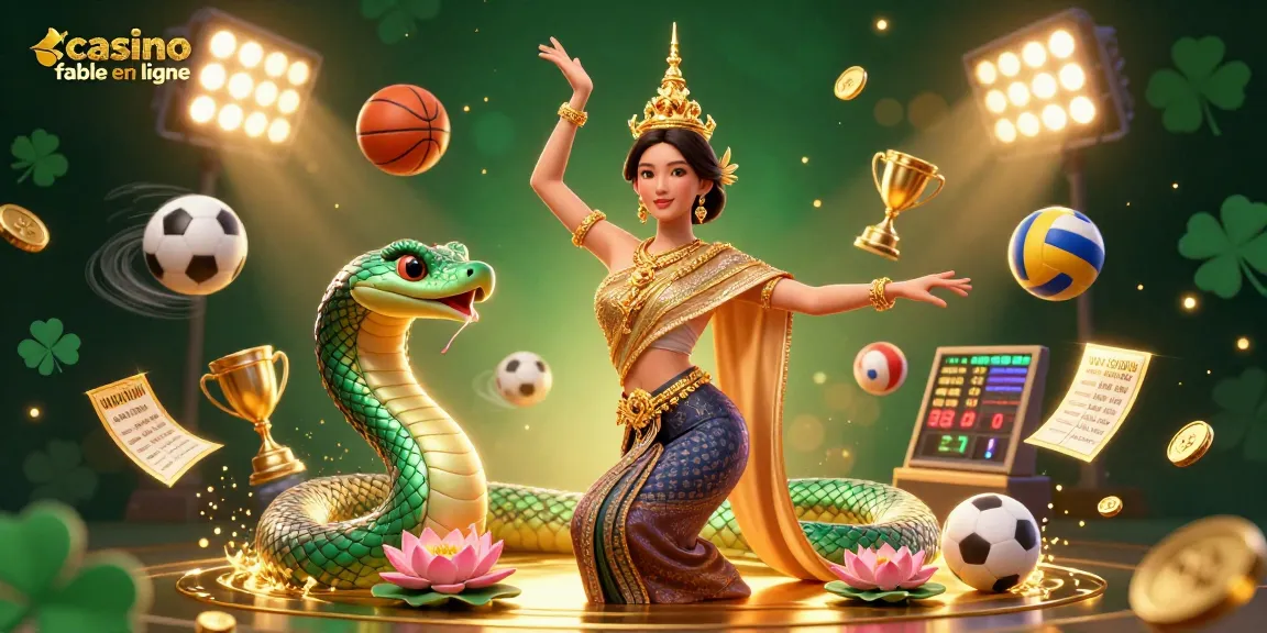 Vivez l'excitation du casino fiable en ligne avec une illustration 3D captivante mettant en avant des éléments dynamiques.