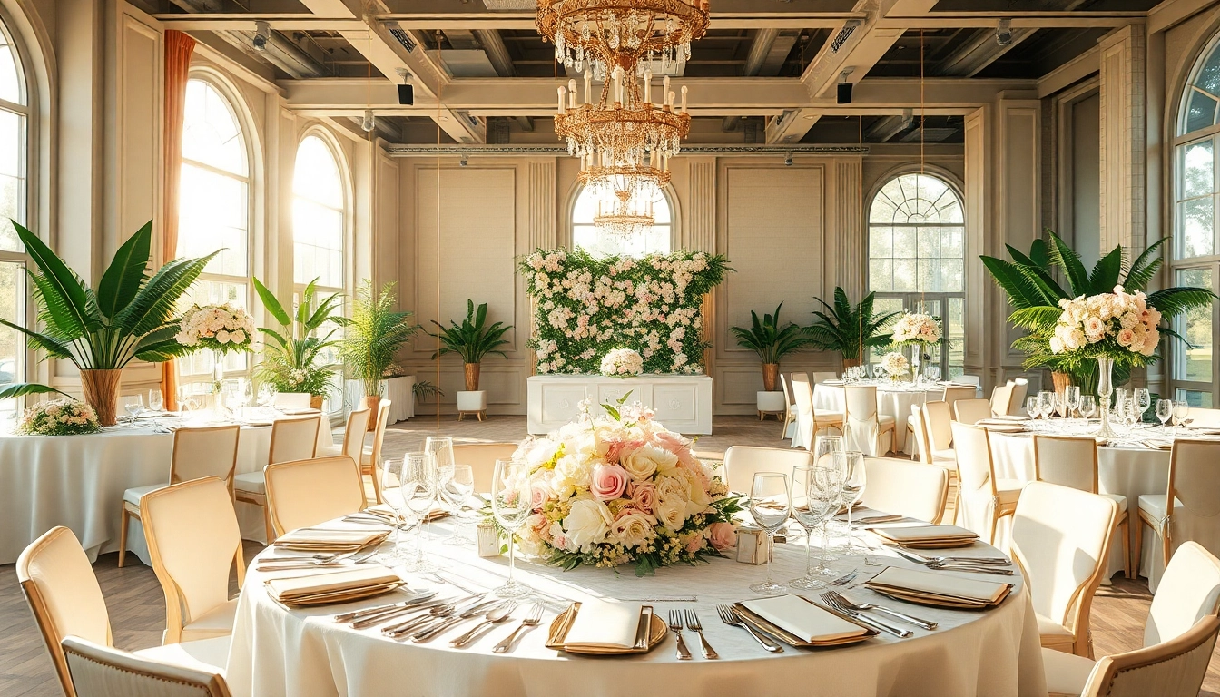 Experience the perfect Wedding Event Space Jacksonville with sophisticated decor and ambiance.