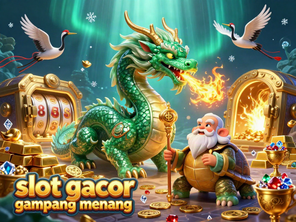 Spin the reels with slot gacor gampang menang featuring dragons, turtles, and stunning treasures.
