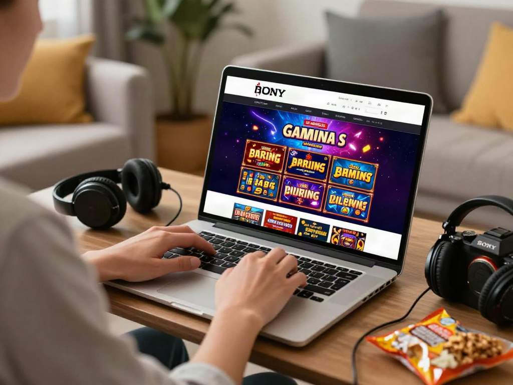 LUXURY111 Link Alternatif - Pengguna menikmati permainan slot online yang mudah diakses di ruang tamu yang nyaman.