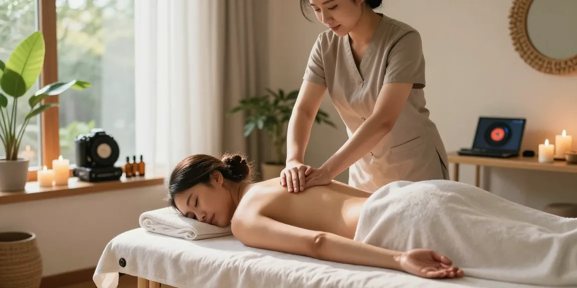 Experience premium Swedish massage therapy at https://www.makangs.com/ in a tranquil wellness studio.