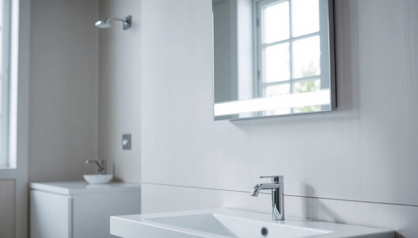 Aménager votre salle de bain avec des produits Sirhona France modernes et stylés.