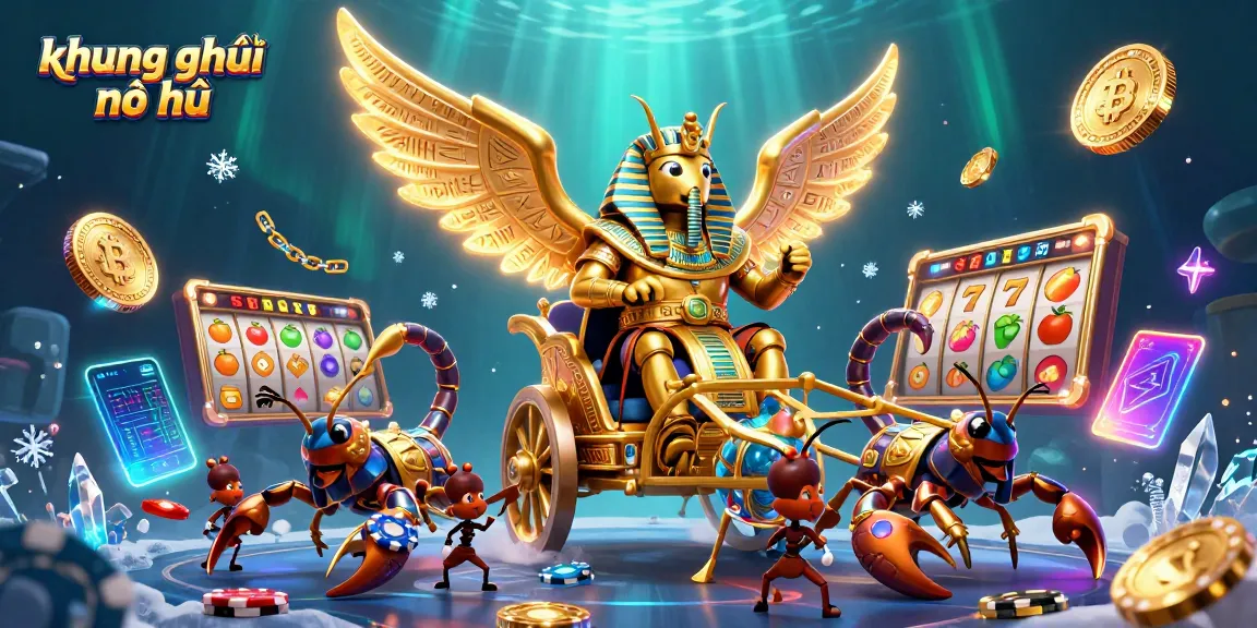 Experience winning strategies during khung giờ nổ hũ with vibrant 3D casino elements.