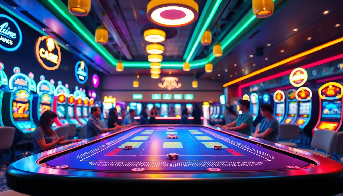 Situs toto mengundang pemain dengan suasana kasino yang cerah dan menggairahkan.
