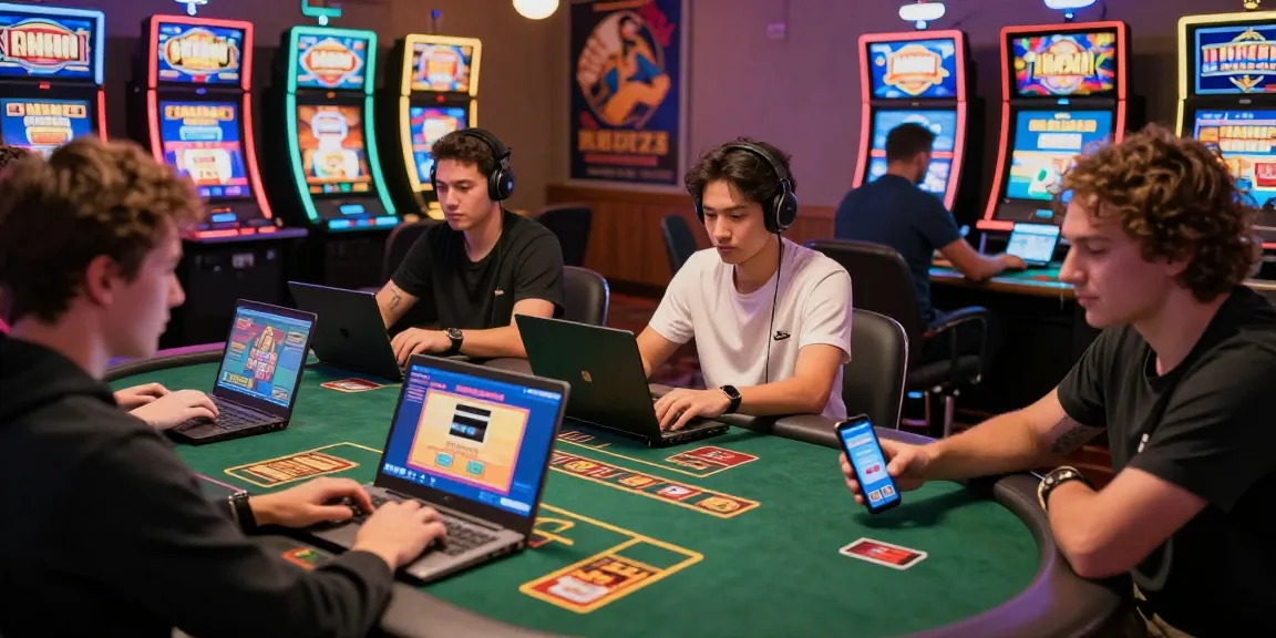 Players experiencing credit card casinos UK with exciting game selections and vibrant atmosphere.