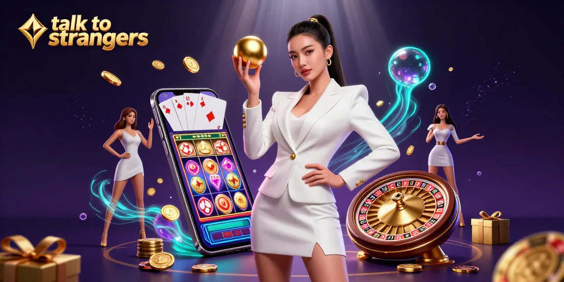 Talk to strangers through engaging video chat with verified connections and exciting casino elements.