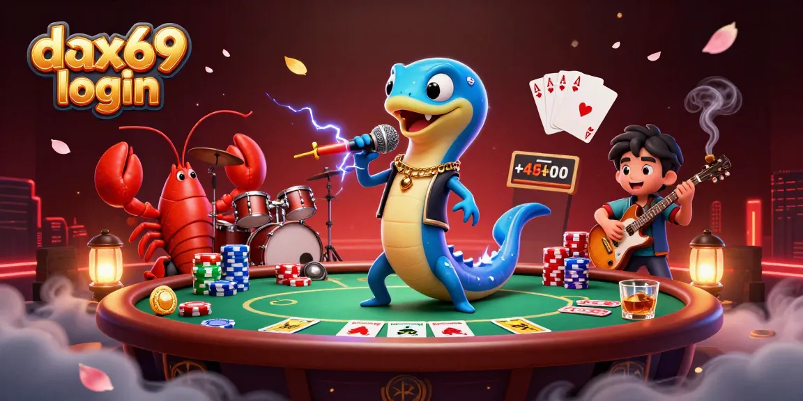 Permainan poker dengan karakter dax69 login pada panggung kasino bawah laut