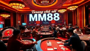 Enjoy the thrill of gambling at Trang chủ MM88 with exciting poker and roulette experiences.