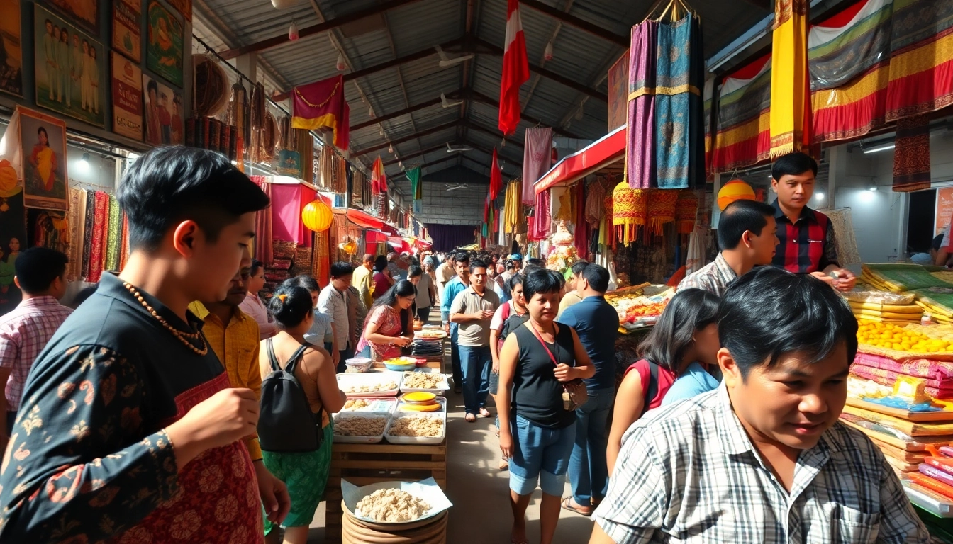 Engaging local markets full of diverse Activities & Attractions showcasing culture and crafts.