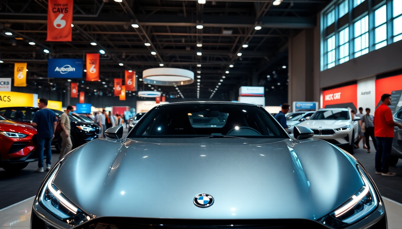 Engage with the latest innovations at the Auto Cars Show featuring sleek vehicles and enthusiastic visitors.