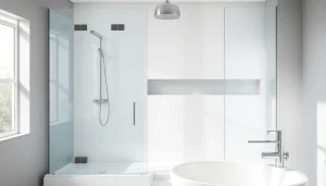 Installer une paroi de douche à l'italienne rend votre salle de bains élégante et moderne.