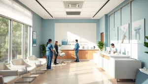 Affordable dental implants in Damansara showcased in a welcoming dental clinic setting with friendly staff.