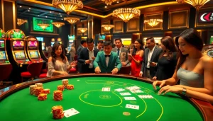 Exciting baccarat gameplay at https://xx88.us/ with dazzling chips and inviting casino atmosphere.
