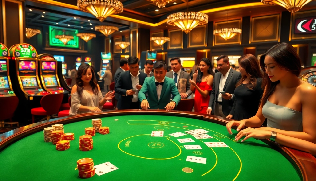 Exciting baccarat gameplay at https://xx88.us/ with dazzling chips and inviting casino atmosphere.
