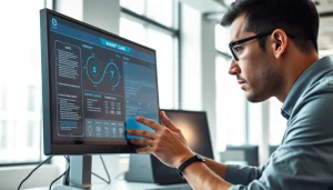 Understanding how does Pretzel use AI in its warranty process through data analysis in a modern office.