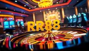 Experience the excitement at RR88's luxury casino with vibrant games and thrilling wins.