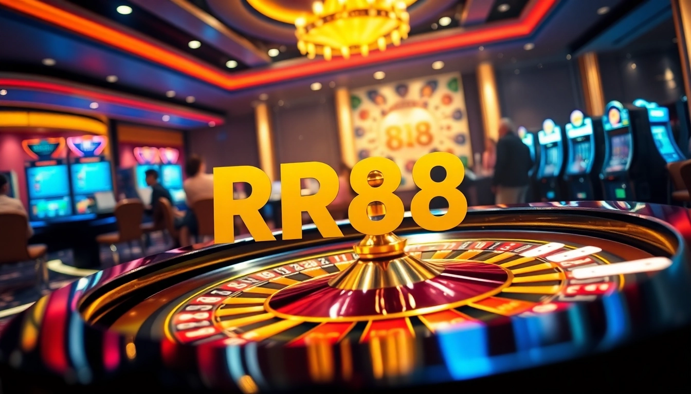 Experience the excitement at RR88's luxury casino with vibrant games and thrilling wins.
