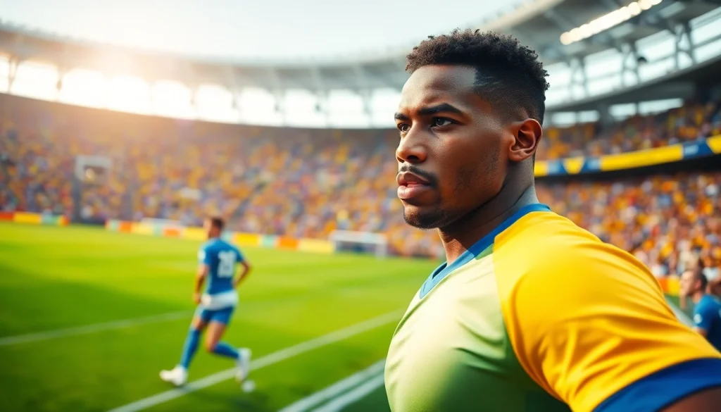 1win reyler oyunçusu hərəkətdə idman arenasında.