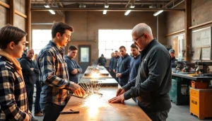 Learn practical skills at the Trade School Knoxville TN with dedicated instructors and engaged students.