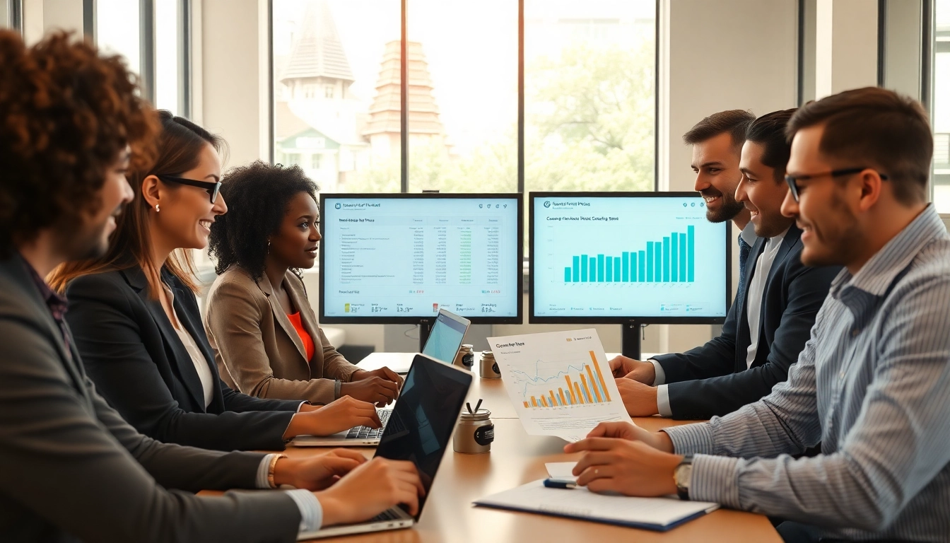 Analyze competitor pricing strategies in a collaborative business setting with focused professionals.