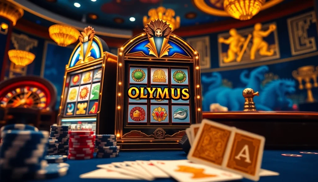 Spin the reels of the olympus slot filled with Greek mythology and potential wins at a vibrant casino.