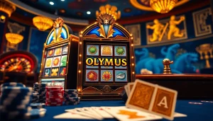 Spin the reels of the olympus slot filled with Greek mythology and potential wins at a vibrant casino.