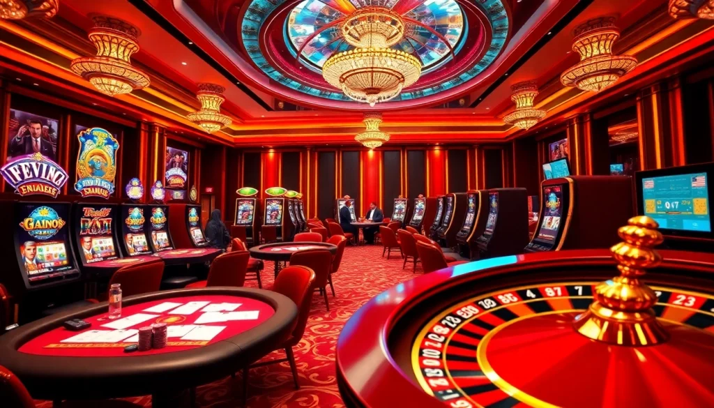 Vivez un gameplay excitant au casino en ligne France avec des machines à sous vibrantes et des tables de poker.