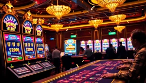 Mainkan permainan slot bonus untuk anggota baru yang seru di kasino semarak dengan jackpot yang mendebarkan.