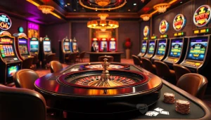 Vivez l'excitation du casino en ligne France avec des tables de jeu luxueuses et des machines à sous vibrantes.