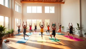 ホットヨガおすすめの雰囲気、静かなスタジオで多様な参加者たち