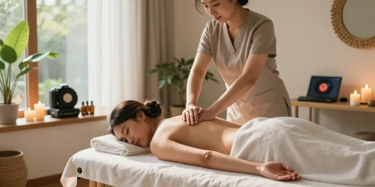 Experience premium Swedish massage therapy at https://www.makangs.com/ in a tranquil wellness studio.