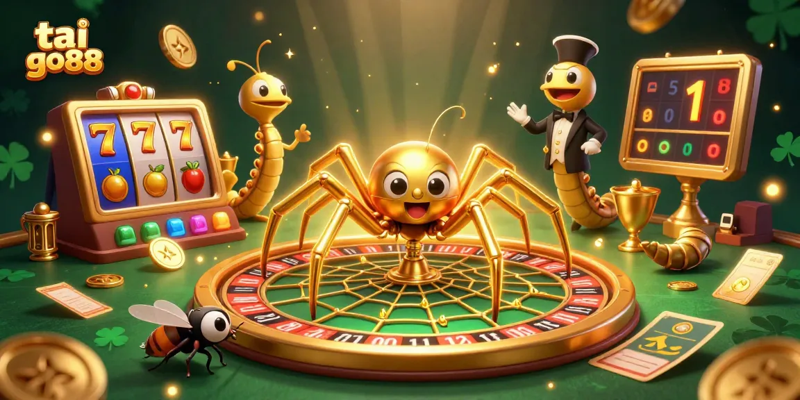 Play slots and win big at tai go88 with this engaging 3D casino illustration featuring an exciting spinning roulette wheel.